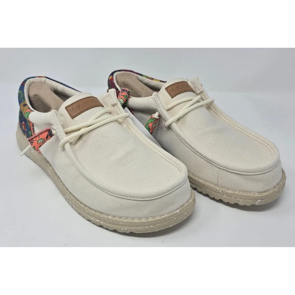 Hey Dude Wally Funk Margaritaville Men's/Women's 8.5 Loafers Sand Multi